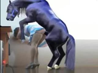 ZOO PORN HORSE SEX, ZOOPHILIA: teen gets raped hard by giant horse